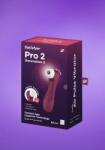Satisfyer Pro 2 Gen3 - Akkus léghullámos csiklóizgató (bordó)