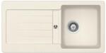 SCHOCK Typos D-100S konyhai mosogatótálca 860 x 435 mm, gránit kompozit, megfordítható, hagyományos beépítés, vanilla, beépíthető (6426980542011)