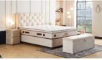 ABC Bedding Magnesia kárpitozott ágyneműtartós ágy matraccal 90 x200