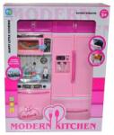 Creative Set de joaca bucatarie pentru papusi, pentru copii 3 ani+, 33 x 22 cm, roz (TOYS-818-21) Bucatarie copii
