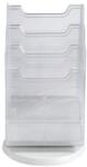 EXACOMPTA Katalógustartó, asztali, A4, álló, 6 rekeszes, EXACOMPTA, áttetsző (60558D) - tabexpress