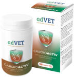  ADVET ADVET CardioActiv, supliment sistem cardio-vascular câini, capsule ADVET CardioActiv, XS-XL, supliment sistem cardio-vascular câini și pisici, flacon, 30 capsule