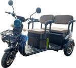 Voltarom Triciclu Electric Voltarom, TET-0072, Motor 1800W, Fara Permis, Viteza Maxima 25 km pe ora, 1800W, Autonomie Pana La 60km, 2 locuri (TET-0072)