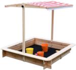 Ginger Home Дървен детски пясъчник с регулируем покрив - Ginger Home (C766)
