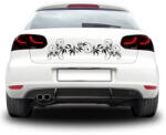 4 Decor Sticker auto - Compozitie artistica florala