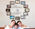 4 Decor Sticker de Perete Quality Time + Mecanism