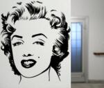 4 Decor Sticker Portret Marilyn Monroe - beestick-deco - 103,00 RON