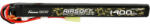 Gens ace 25C 1400mAh 3S1P 11.1V Airsoft Gun Lipo akkumulátor mini Tamiya Plug csatlakozóval (GEA14003S25T)