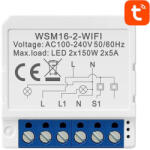 Avatto WSM16-W2 TUYA intelligens Wi-Fi fali kapcsoló (WSM16-W2) - blacktip