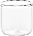 Zafferano Pahar Intrecci Junior 50 ml alb cu negru (RT00302) Pahar