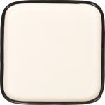 Zafferano Farfurie pentru gustări Lido Rim 11 x 11 cm neagră (RIM0610)