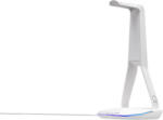The G-Lab Fejhallgató állvány - K STAND HYDROGEN W (fehér, 2xUSB3.0, 1xUSB-C, műanyag, RGB) (K-STAND-HYDROGEN-W)