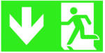 Kanlux 27485 PICTO ONTEC G TMP8 Vészjelző ábra (27485)