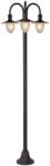 Lucide 11873/03/97 ARUBA Lantern IP44 3xE27 H125 D65 Rust (11873/03/97)