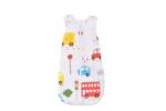 Confort Family Saculet de dormit gros, model masinute colorate, 0-6 luni (CFAM3907)