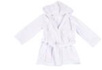 Confort Family Halat de baie cu gluga din frotir bumbac alb 18-24 luni + manusa (CFAM0581)
