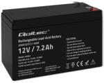 Qoltec AGM akkumulátor | 12V | 7.2 Ah | Karbantartásmentes | Hatékony | Hosszú élettartam | UPS-hez, biztonsági rendszerekhez (53062)