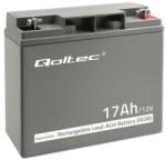 Qoltec AGM akkumulátor | 12V | 17Ah | Karbantartásmentes | Hatékony | Hosszú élettartam | UPS-hez, robogóhoz (53046)