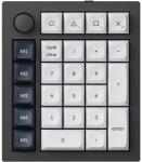 Keychron Vezeték nélküli numerikus billentyűzet (ANGOL) Keychron Q0 Max RGB, piros kapcsoló (fekete) [Q0M-M1]