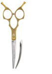 Artero Fusion hajlított olló 7" - 17, 8 cm - arany (T46470)