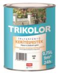  Kerítésfesték Trikolor selyemfényű tűzpiros 0, 75l