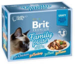  Brit Premium Cat Tasakos Delicate Fillets in Gravy Family Plate 4 x 85 g
