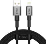Tech-Protect Кабел за зареждане USB-A/Lightning 15W /2.4A 200см от Tech-Protect Ultraboost DNA- Iron Grey (5906302380862)