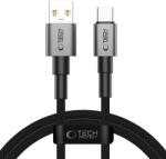 Tech-Protect Кабел за зареждане USB-A/ USB-C 15W /3A 100см от Tech- Protect Ultraboost DNA- Iron Grey (5906302380725)