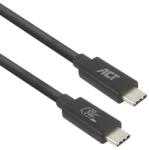 ACT Кабел USB-C - USB-C, 2 м / USB4, 20Gbps, 240W, сертифициран USB-IF (AC7432) - xtreme