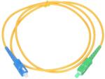 Extralink SC/APC-SC/UPC | patchcord | Singlemode, Simplex, G652D, 3mm, 1m (EX.10277)