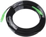 Extralink SC/APC-SC/APC Plată | Patchcord | suspendat, monocromatyczny, Simplex, G. 657A2, 15m (EX.19348)