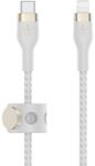 Belkin Cablu Date Belkin Boost Charge USB-C TO LTG_Braided Silicone 1m Alb (BEL-0233)