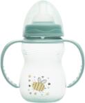 Lorelli Бебешко шише с дръжки Lorelli My Friend - 250 ml, Iceberg Green (10200320006) - ozone