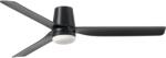Faro Barcelona Ventilator LED dimabil FARO 33830WT-1TW PUNT TUB M LED/18W/230V negru d. 132 cm WT + telecomandă (FA33830WT-1TW)