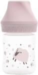Lorelli Бебешко шише с широко гърло Lorelli My Friend - 125 ml, Mellow Rose (10200850005) - ozone