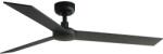 Faro Barcelona Ventilator LED de tavan FARO 34298WT RUDDER L negru/wenge d. 132 cm WT + telecomandă (FA34298WT)