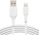 Belkin Cablu Date Belkin Boost Charge USB-A TO Ltg_Silicon 2m Alb (BEL-0252)