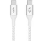 Belkin Cablu Date Belkin Boost Charge 240W USB-C TO USB-C 2m Alb (BEL-0219)