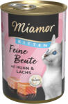 Miamor 12x400g Miamor Feine Beute Kitten Csirke & lazac nedves macskatáp