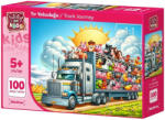Art Puzzle Детски пъзел Art Puzzle от 100 части - Пътешествие с камион (35414) - ozone