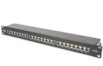 ASSMANN 24-port Patch Panel 1U Black (DN-91624S-EA-B)