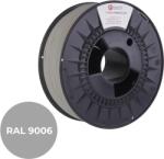 C-Tech 3DF-P-PLA1.75-9006 3D filament, PREMIUM LINE, PLA, fehér alumínium, RAL9006, 1, 75mm, 1kg (3DF-P-PLA1.75-9006)