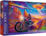 Trefl Puzzle Trefl din 1000 piese - Cu motocicleta in salbaticie Puzzle