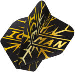 Red Dragon Fluturasi darts Red Dragon Hardcore Ionic Gerwyn Price auriu-negru, extra gros 100 microni (F6844)
