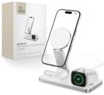 Tech-Protect Qi15w-a47 3in1 Mágneses Magsafe Vezeték Nélküli Töltő Fehér