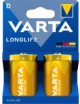 VARTA 4120101422 Longlife góliát D (LR20) elem 2db/csomag (műanyagmentes csomagolás) (4120101422)