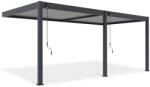  SUN ELEGANCE WALL 3x6 m light grey terasz pergola (005878) - pepita