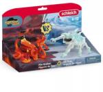 Schleich Schleich: Cărăbușul de Gheață vs Cracen de foc (SLH70826) Figurina