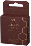 LELO 3 бр. Луксозни големи презервативи Lelo Hex XL