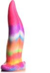 XR Brands Фантастично флуоресциращо дилдо Creature Cocks Unicorn Kiss